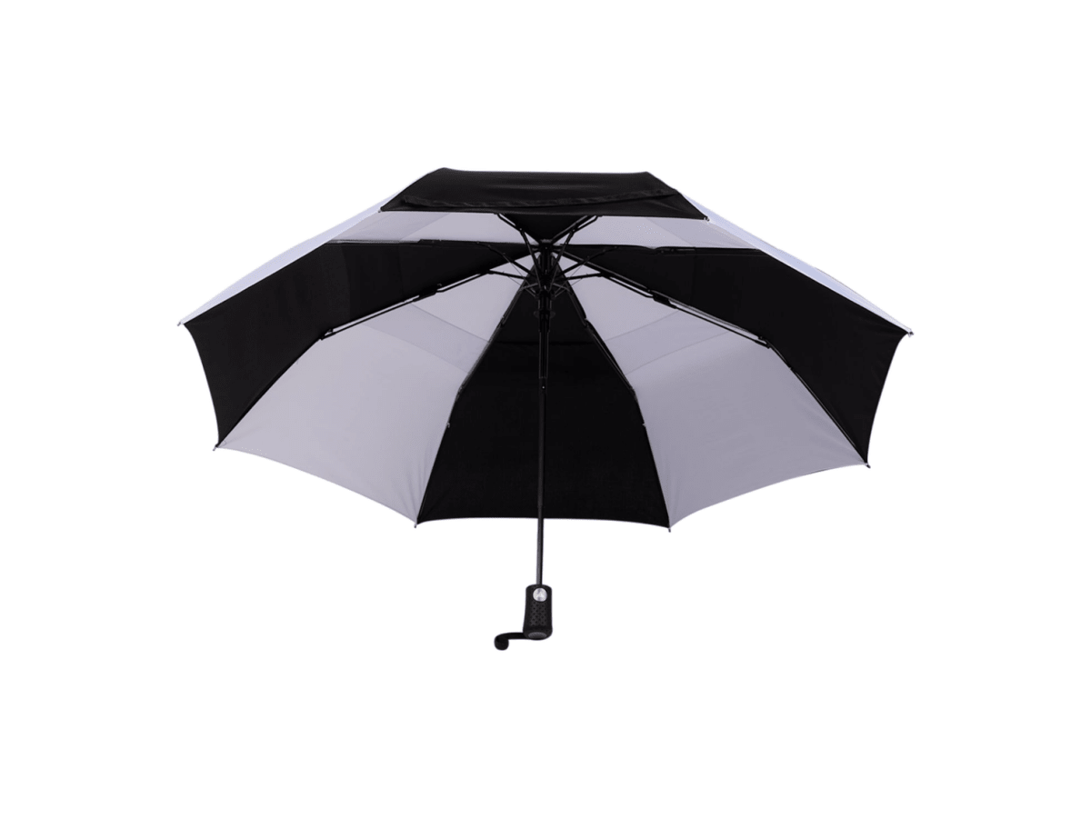 46" Recycled Auto Open Umbrella - Auto Umbrellas - SwagWear