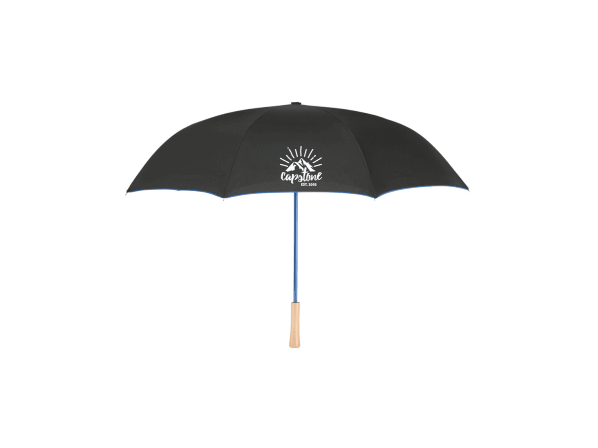 48" Recycled Manual Inversion Umbrella - Manual Umbrella - SwagWear