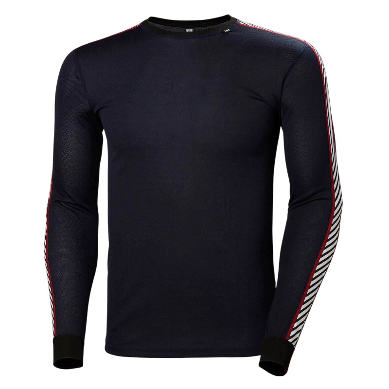 Helly Hansen Men's LIFA Stripe Crew Long-Sleeve T-Shirt