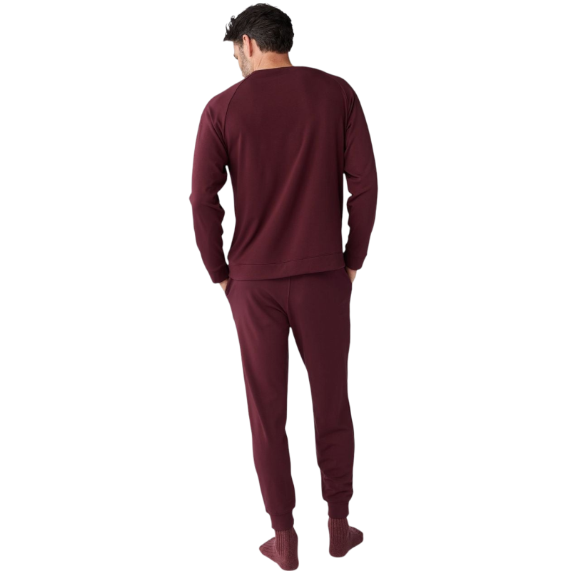 Cozy Earth Men's Ultra-Soft Bamboo Pullover Crew