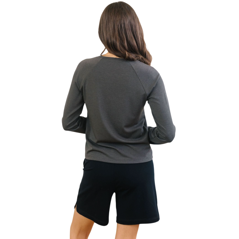 Cozy Earth Women's Ultra-Soft Bamboo Pullover Crew