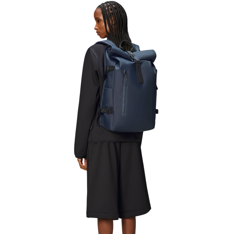 RAINS Rolltop Rucksack Large