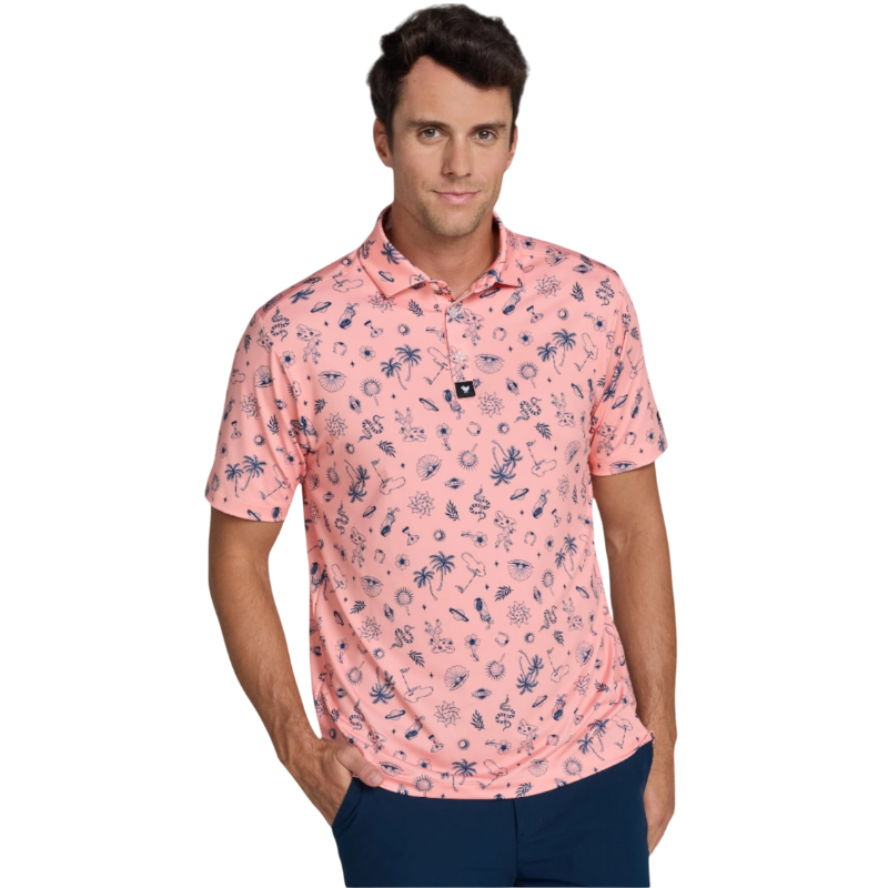 Desert Golfin' Core Performance Polo