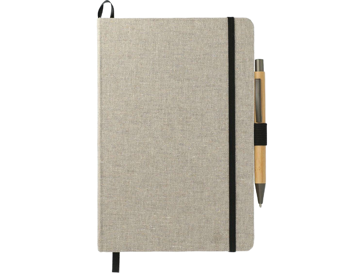 5.5’’ x 8.5’’ Recycled Cotton Bound Journal Set - Natural - Journal Sets
