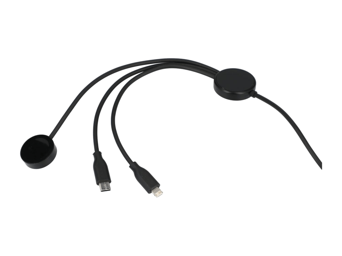 5-in-1 Long Charging Cables with iWatch Charger - Charging Cables - SwagWear