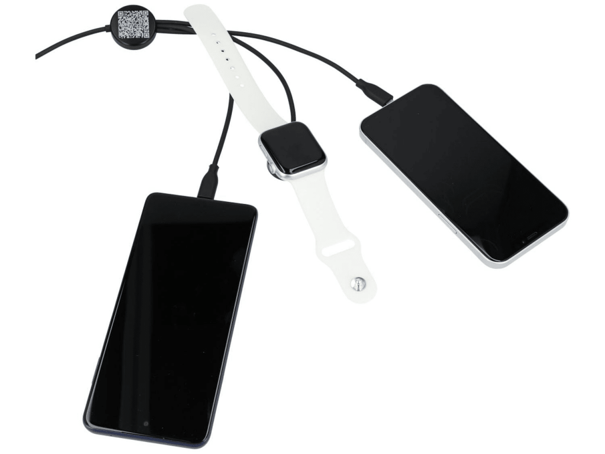 5-in-1 Long Charging Cables with iWatch Charger - Charging Cables - SwagWear