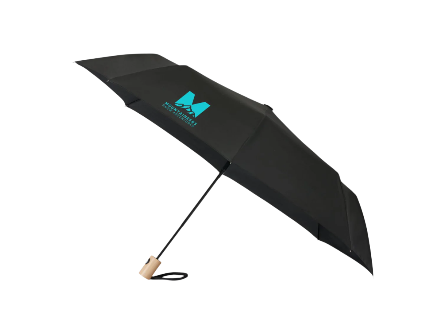42" Recycled Folding Auto Open Umbrella