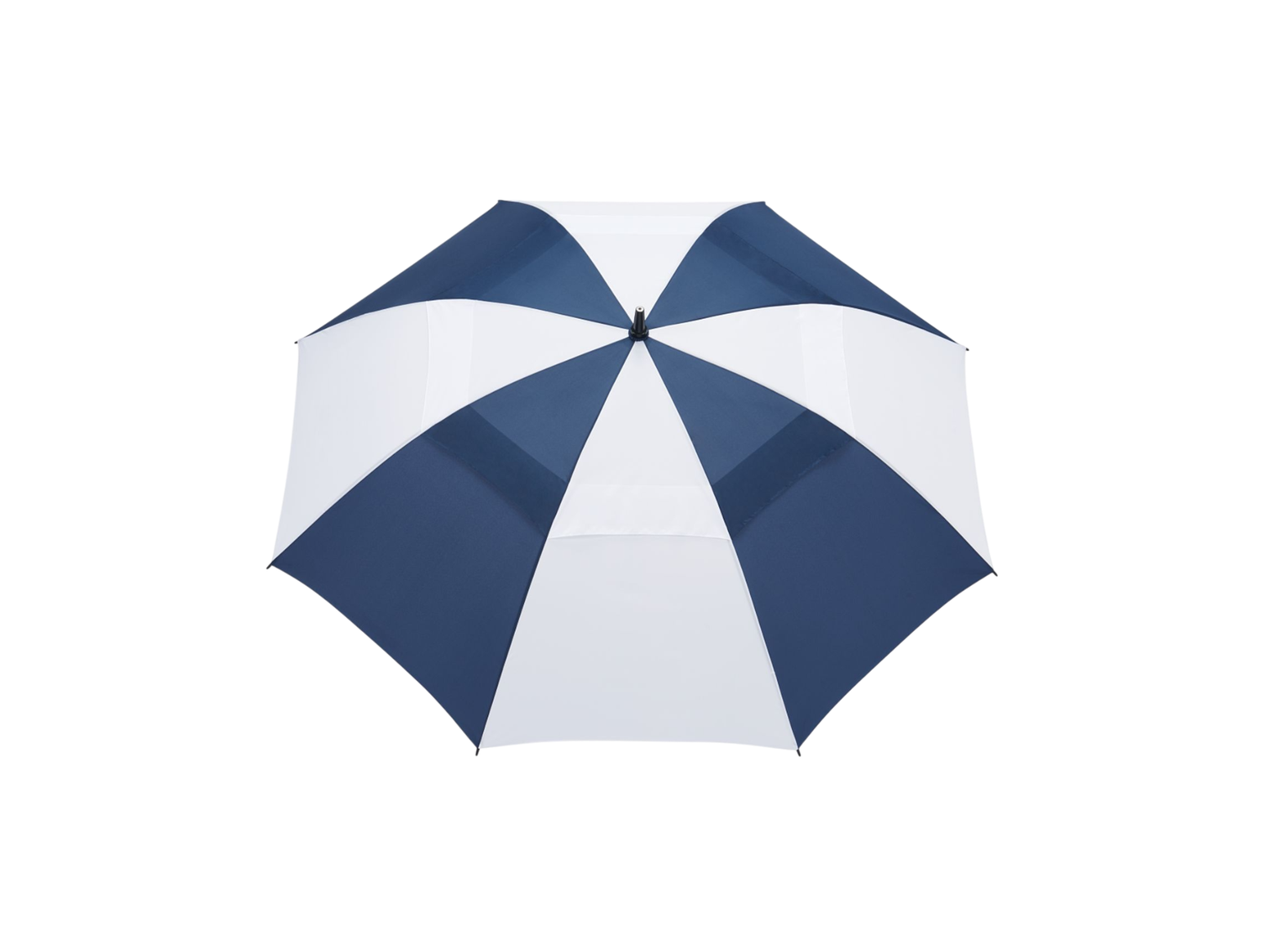 58" Recycled Golf Umbrella with Wooden Handle