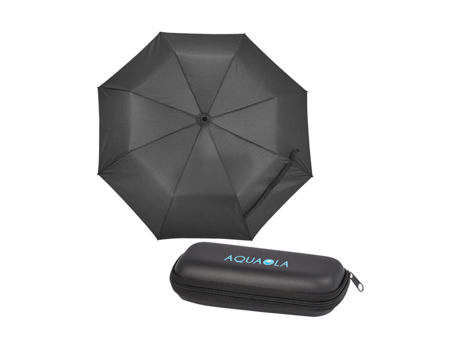 37" Compact Travel Umbrella With Case