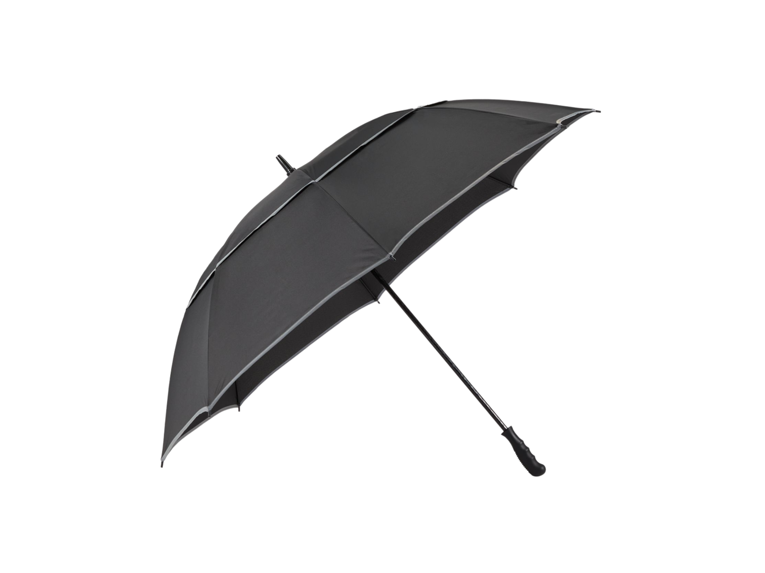 62" RPET Golf Umbrella w/ Reflective Trim