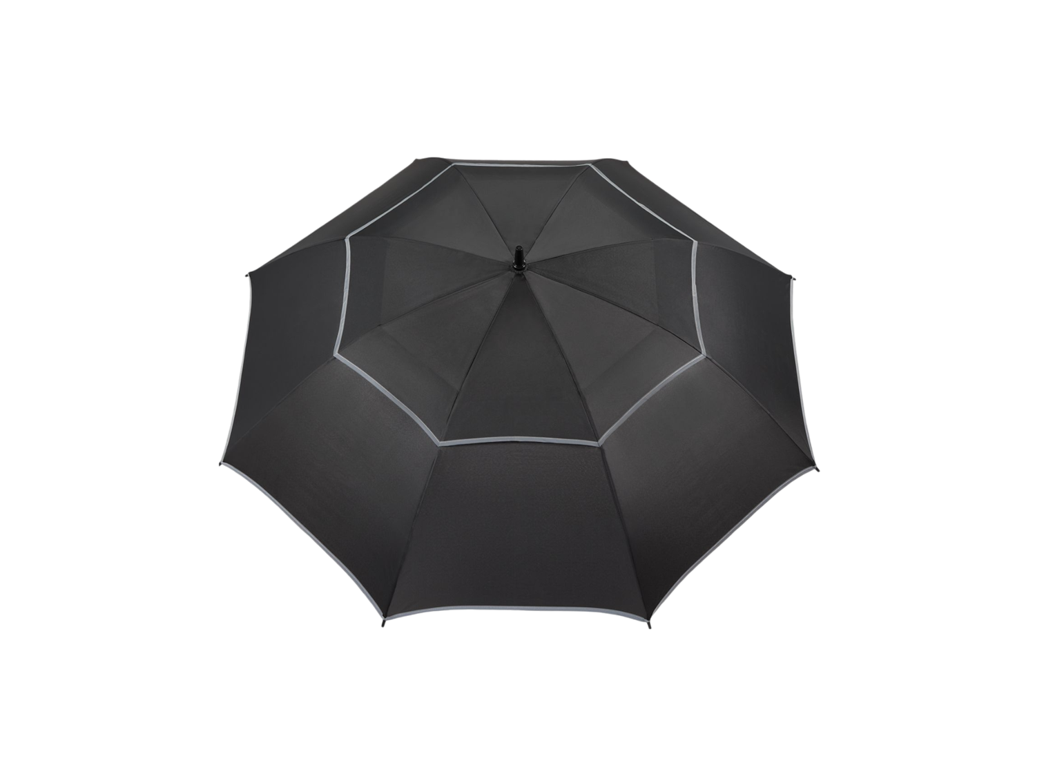 62" RPET Golf Umbrella w/ Reflective Trim
