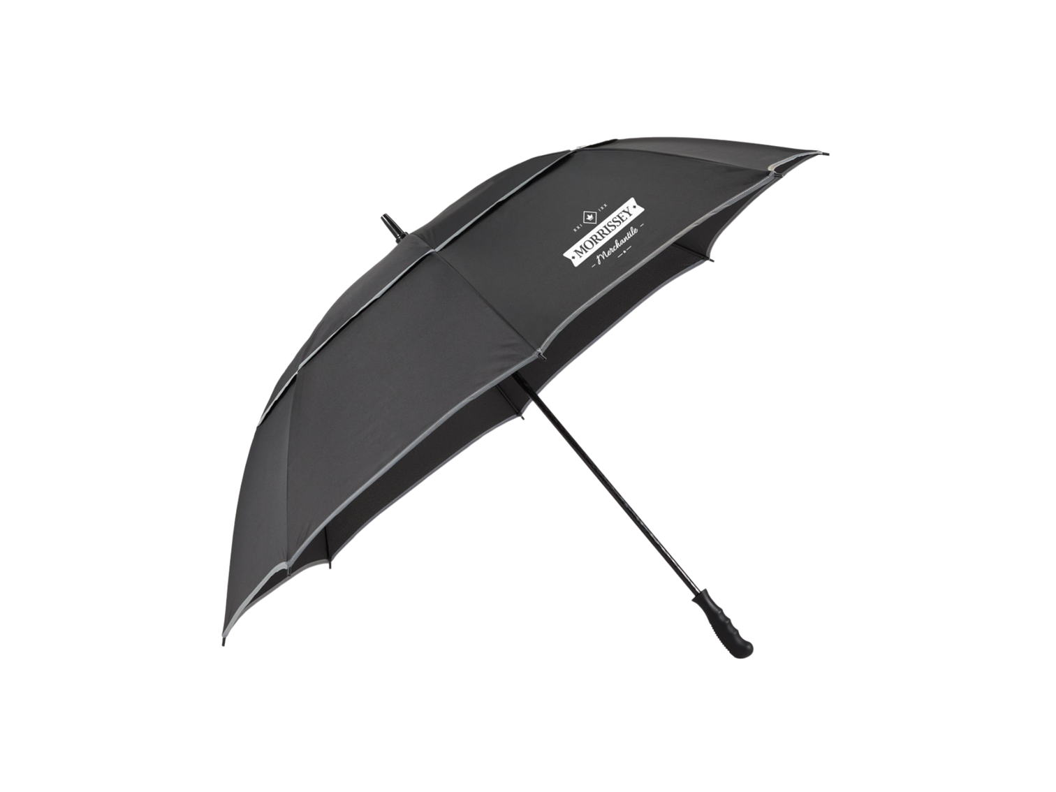 62" RPET Golf Umbrella w/ Reflective Trim