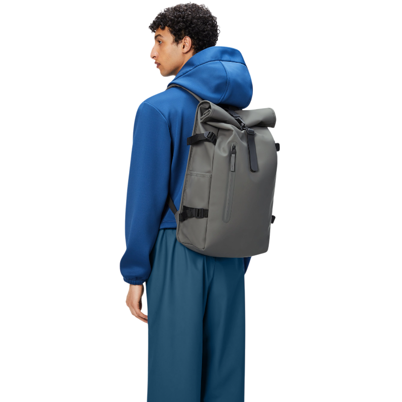 RAINS Rolltop Rucksack Large