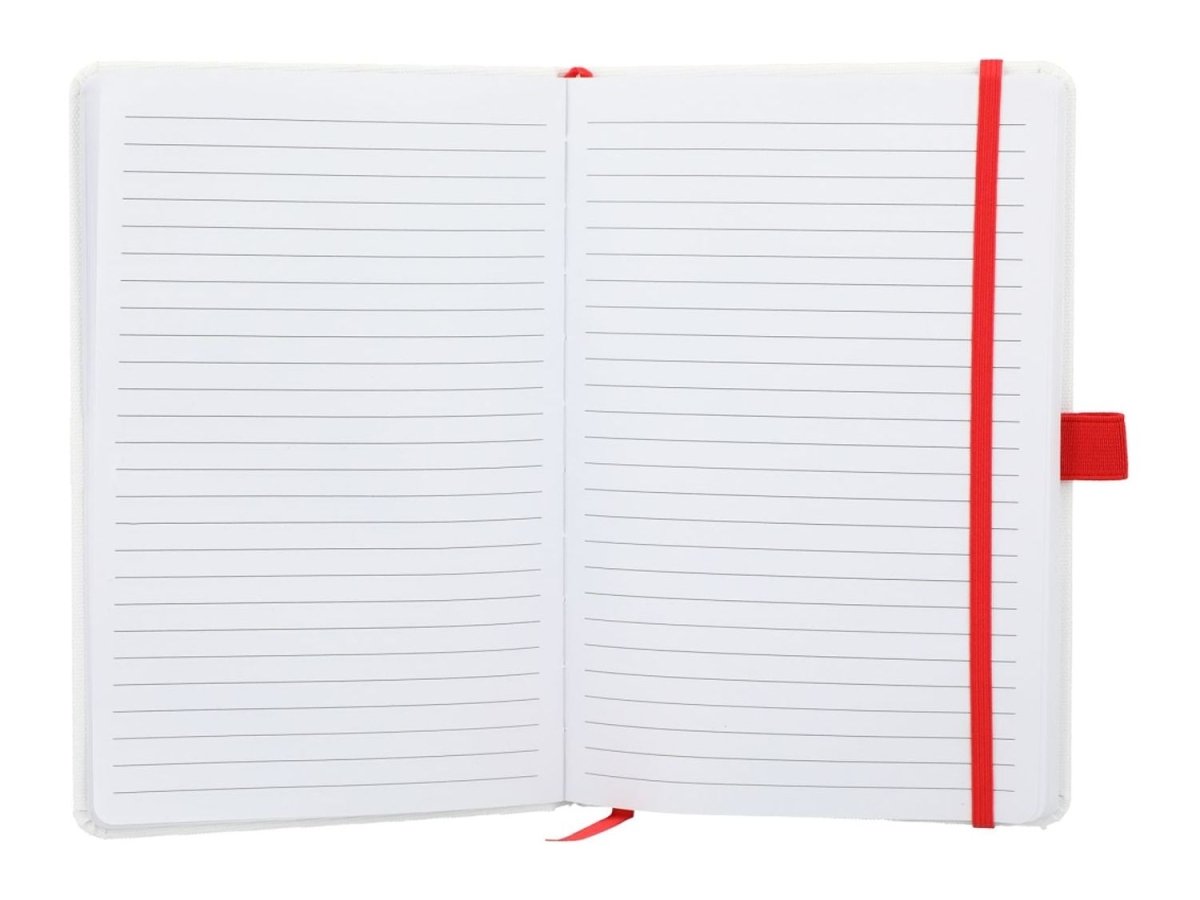 5.5" x 8.5" FSC® Recycled Bamboo Fiber Bound Notebook - Journals - SwagWear