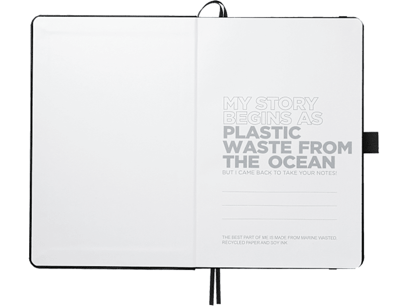 5.5" x 8.5" FSC® Recycled Marine Bound Journal by JournalBooks® - Office - SwagWear