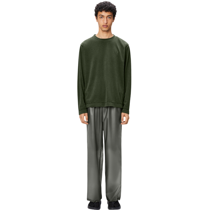 RAINS Addis Fleece Crewneck