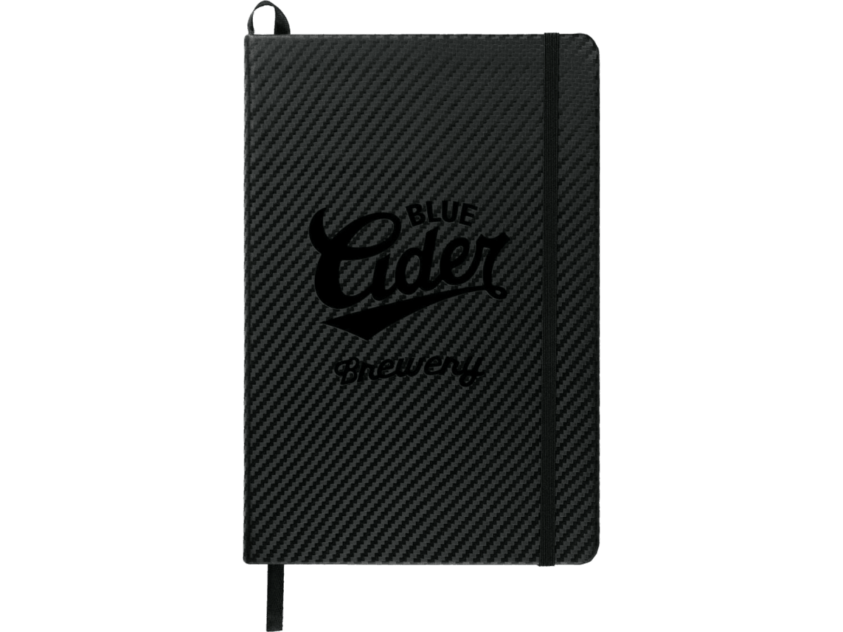 5.5"x 8.5" FSC® Mix Ambassador Carbon Fiber Journal - Journals - SwagWear