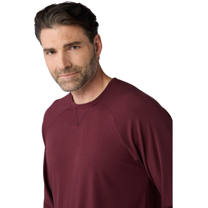 Cozy Earth Men's Ultra-Soft Bamboo Pullover Crew