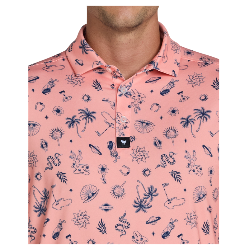 Desert Golfin' Core Performance Polo