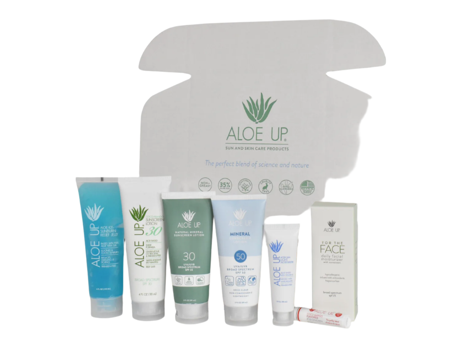 Aloe Up Aloe Up Vacation Spa Travel Kit