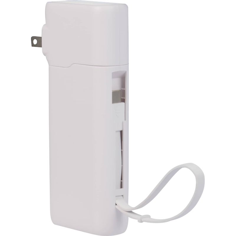 UL Listed 10,000 mAh 20W PD Power Bank with AC Plug