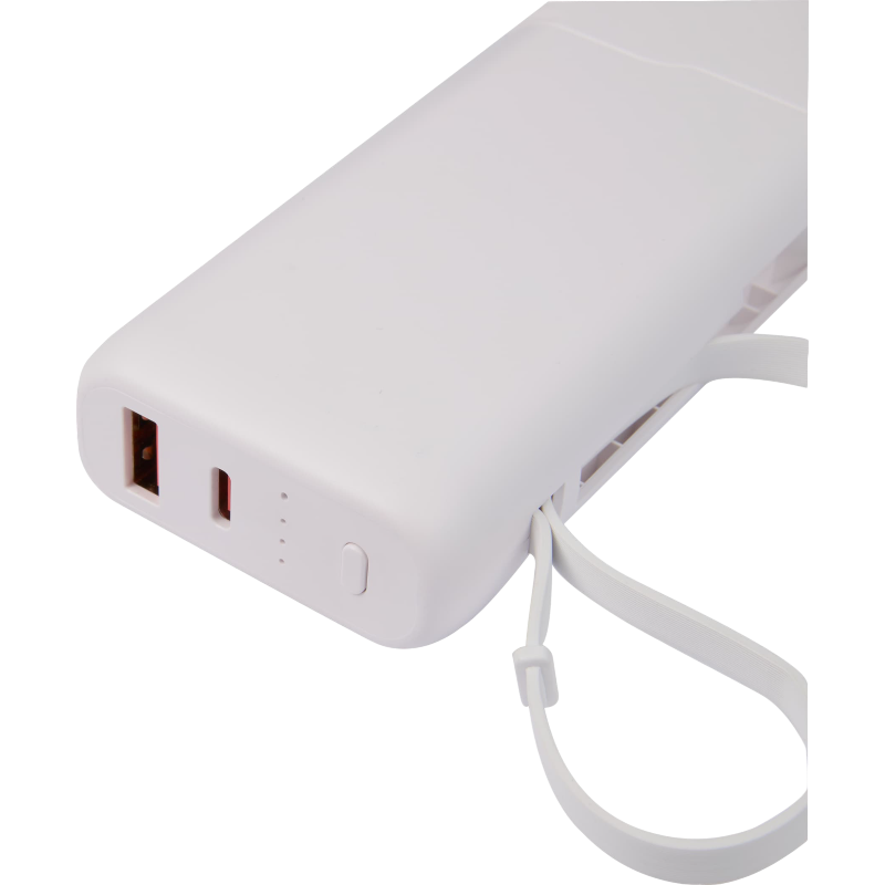 UL Listed 10,000 mAh 20W PD Power Bank with AC Plug