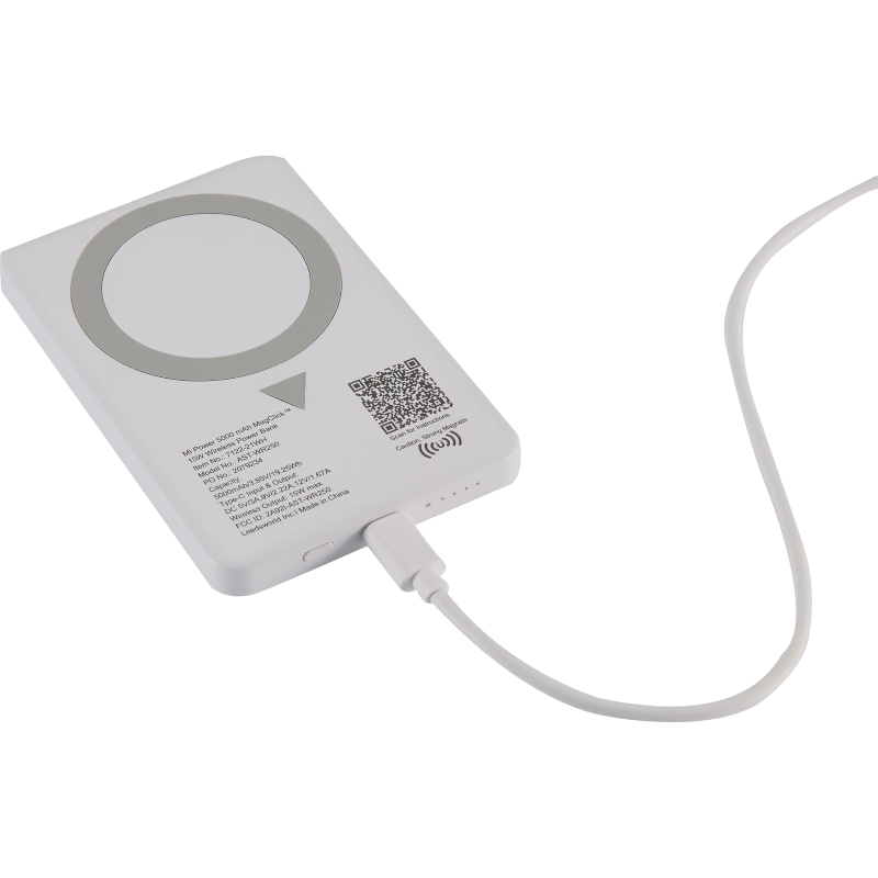 MI Power 5000 mAh MagClick™ 15W Wireless Power Bank