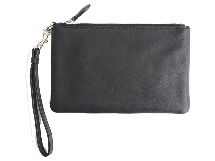 Royce Leather Zip Wristlet