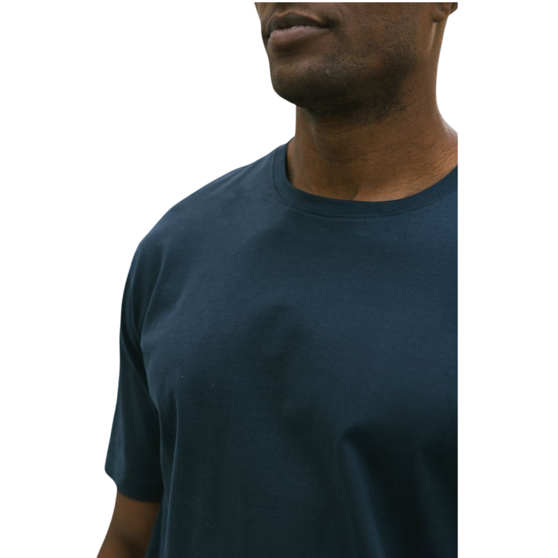 Man in olive tee with white background |Color:Olive