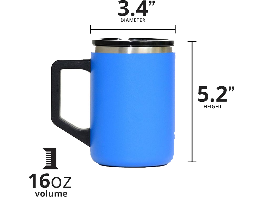 Elemental Summit 16oz Mug - Azure