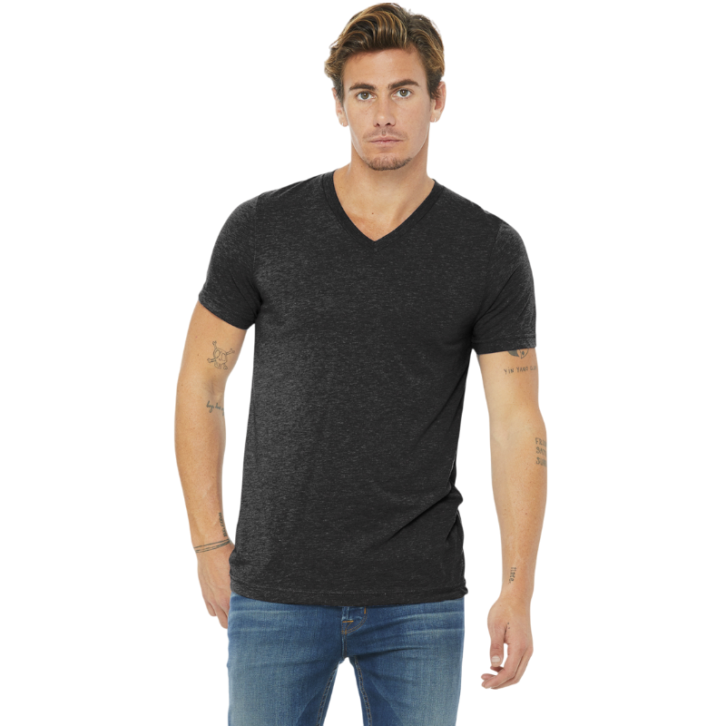 BELLA+CANVAS ® Unisex Triblend Short Sleeve V-Neck Tee