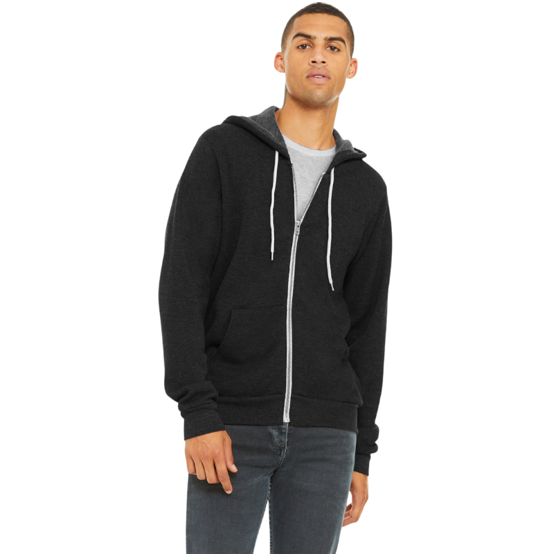 BELLA+CANVAS ® Unisex Sponge Fleece Full-Zip Hoodie