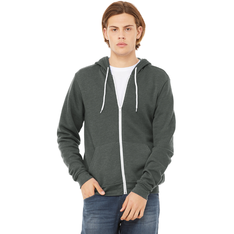 BELLA+CANVAS ® Unisex Sponge Fleece Full-Zip Hoodie