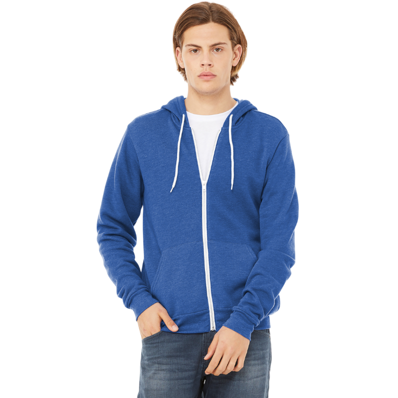 BELLA+CANVAS ® Unisex Sponge Fleece Full-Zip Hoodie
