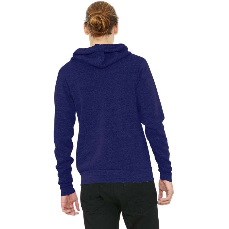 BELLA+CANVAS ® Unisex Triblend Sponge Fleece Full-Zip Hoodie