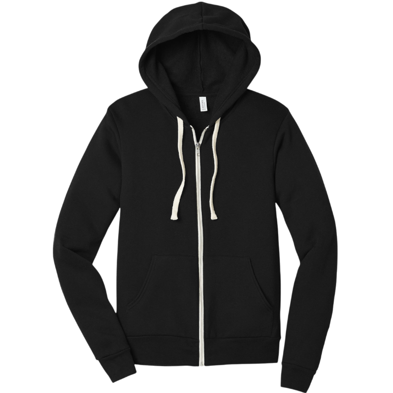 BELLA+CANVAS ® Unisex Triblend Sponge Fleece Full-Zip Hoodie
