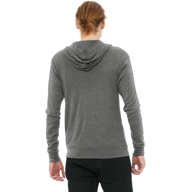 BELLA+CANVAS ® Unisex Triblend Full-Zip Lightweight Hoodie