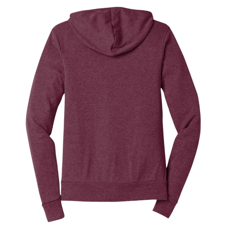 BELLA+CANVAS ® Unisex Triblend Full-Zip Lightweight Hoodie