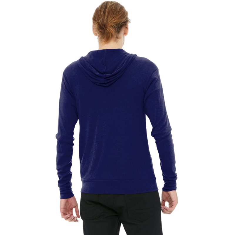 BELLA+CANVAS ® Unisex Triblend Full-Zip Lightweight Hoodie