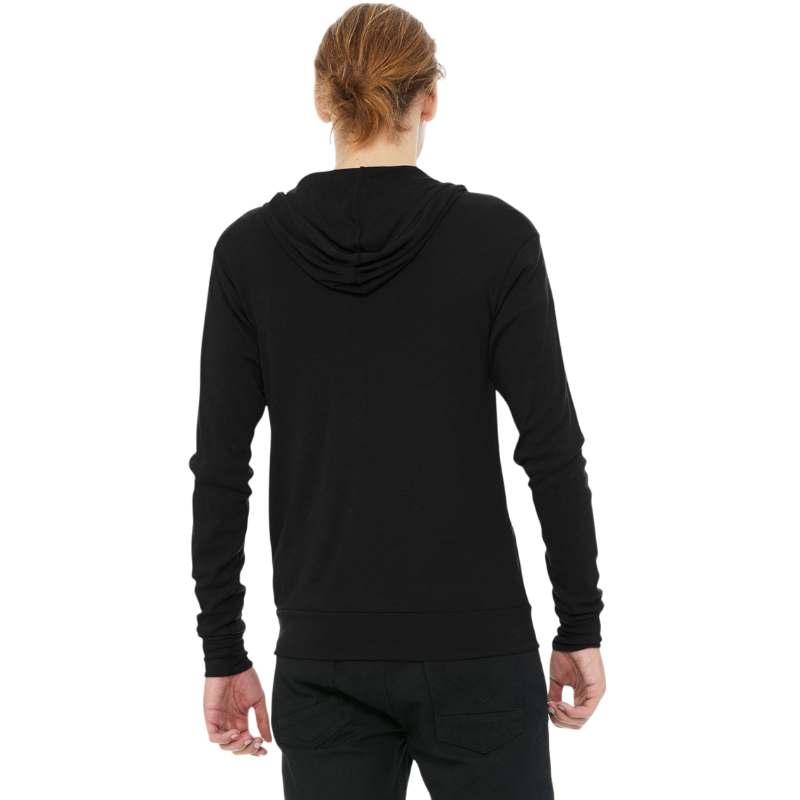 BELLA+CANVAS ® Unisex Triblend Full-Zip Lightweight Hoodie