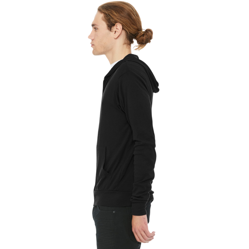 BELLA+CANVAS ® Unisex Triblend Full-Zip Lightweight Hoodie