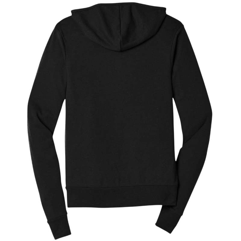 BELLA+CANVAS ® Unisex Triblend Full-Zip Lightweight Hoodie
