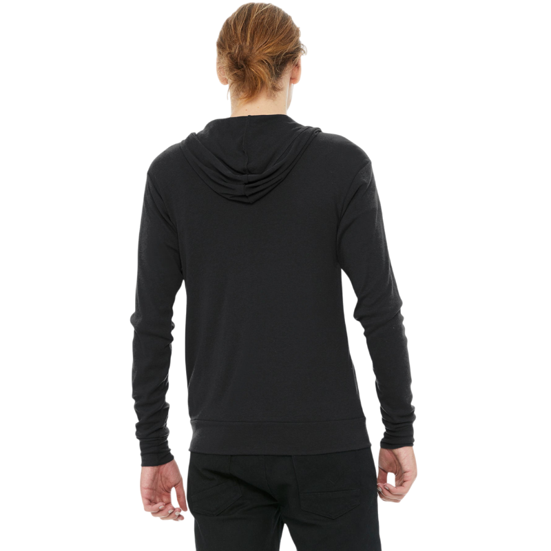 BELLA+CANVAS ® Unisex Triblend Full-Zip Lightweight Hoodie