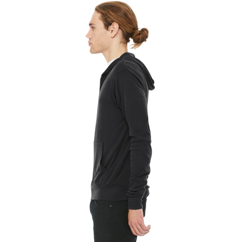 BELLA+CANVAS ® Unisex Triblend Full-Zip Lightweight Hoodie