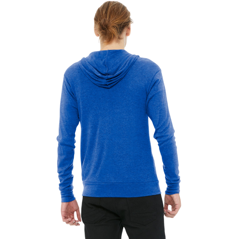 BELLA+CANVAS ® Unisex Triblend Full-Zip Lightweight Hoodie