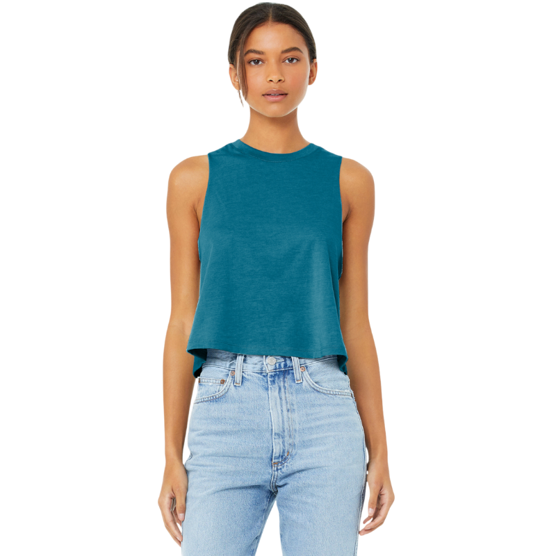 BELLA+CANVAS ® Women’s Racerback Cropped Tank