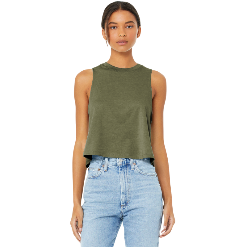 BELLA+CANVAS ® Women’s Racerback Cropped Tank