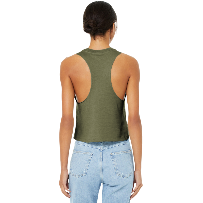 BELLA+CANVAS ® Women’s Racerback Cropped Tank