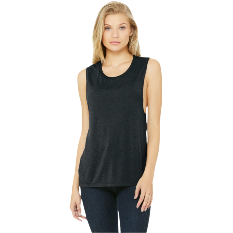 BELLA+CANVAS ® Women’s Flowy Scoop Muscle Tank