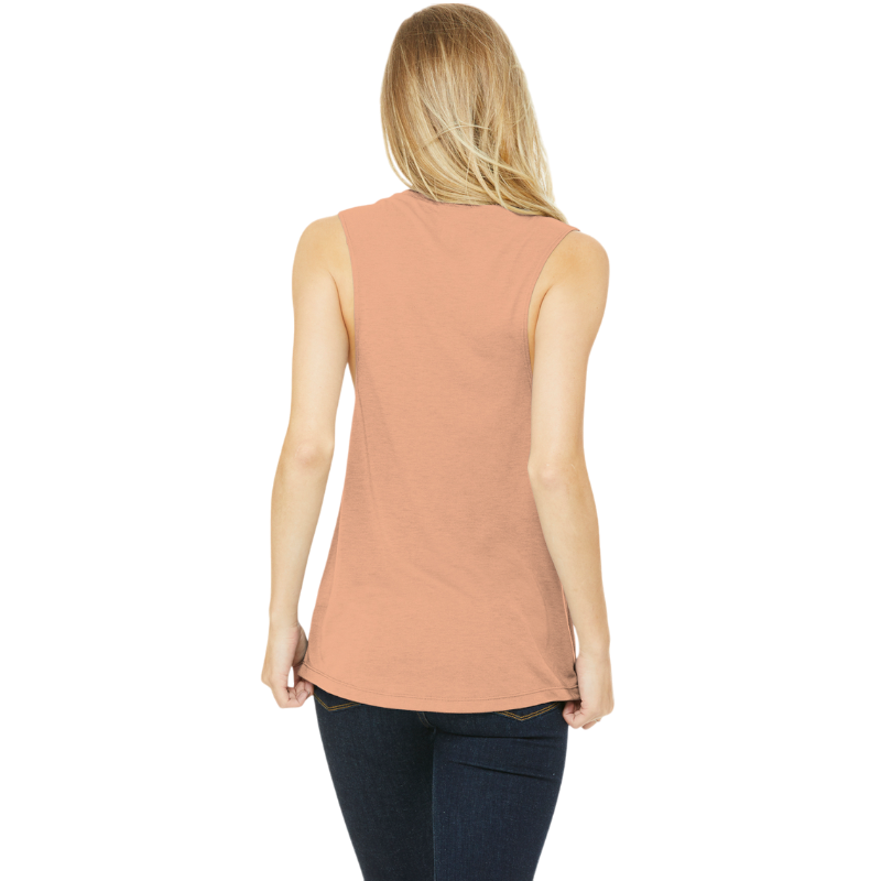 BELLA+CANVAS ® Women’s Flowy Scoop Muscle Tank